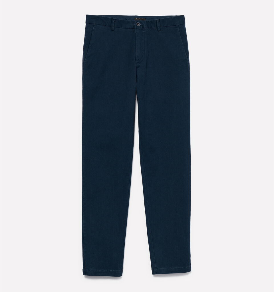 Pantaloni Chino blu scuro - pantaloni chino da uomo - Blu Scuro | Sisley image number 1